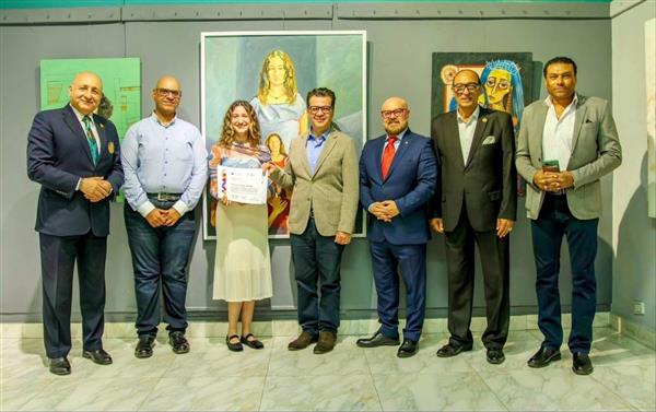 إفتتاح معرض "أصداء" بالقنصلية الإيطالية بالأسكندرية ضمن فاعليات اسبوع هابيتيا
