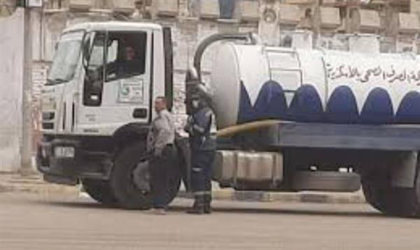رفع درجة الاستعداد بشركة الصرف الصحي بالإسكندرية لمواجهة تقلبات الطقس