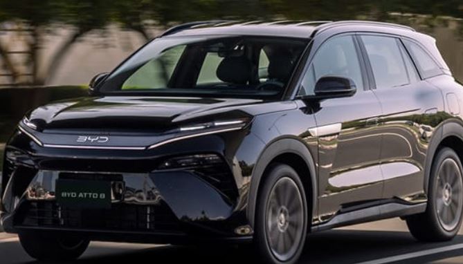 BYD تطلق ATTO 8  العائلية بـ 7 مقاعد وتكنولوجيا DM-i