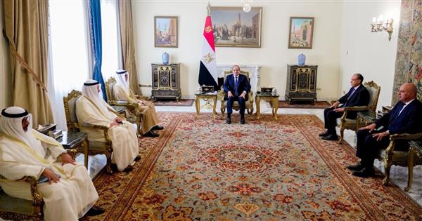 الرئيس السيسي يؤكد رفض مصر القاطع لأي اعتداء على سيادة الكويت أو أي دولة عربية أخرى