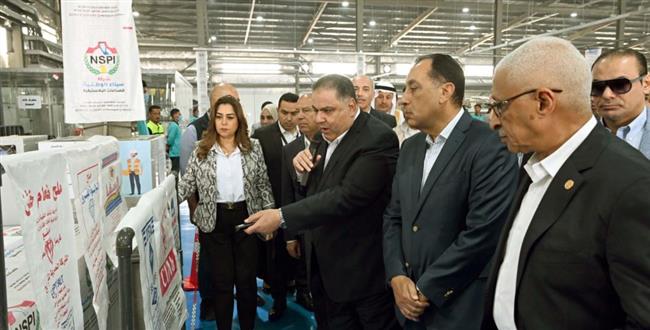 رئيس الوزراء يشهد احتفالية افتتاح مصنع شركة سيناء الوطنية للصناعات البلاستيكية