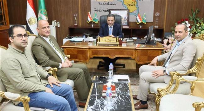 محافظ المنوفية يناقس الموقف التنفيذي لتعزيز البنية التحتية لقطاع الاتصالات
