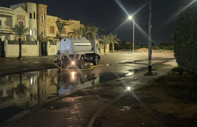 بالصور.. وزيرة الإسكان تتابع إجراءات أجهزة المدن الجديدة في التعامل مع مياه الأمطار 