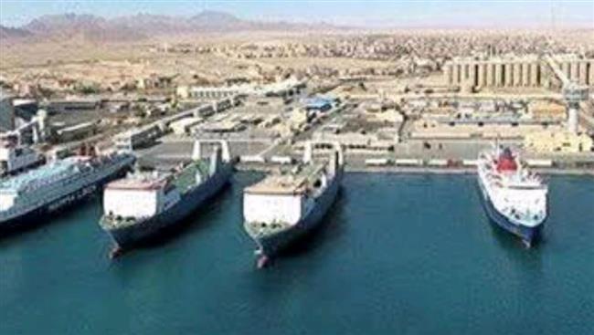 حركة النشاط التجاري وتداول السفن بموانئ البحر الاحمر اليوم 