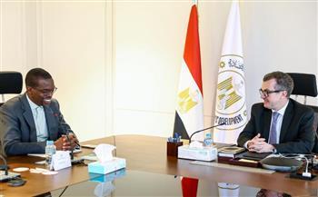 وزير التخطيط يبحث مع ممثلي البنك الإفريقي سبل تعزيز التعاون لدفع مجالات التنمية