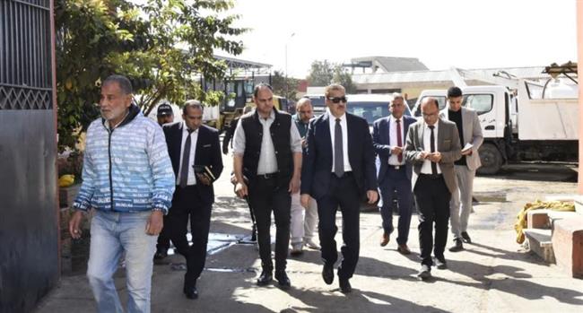 محافظ بورسعيد يوجه بحصر كافة المعدات داخل الجراجات وتحقيق الاستغلال الأمثل لها