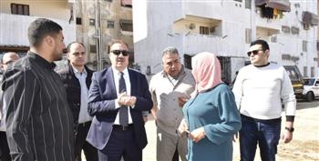   محافظ بورسعيد يتابع تطوير 239 عمارة بحي الزهور