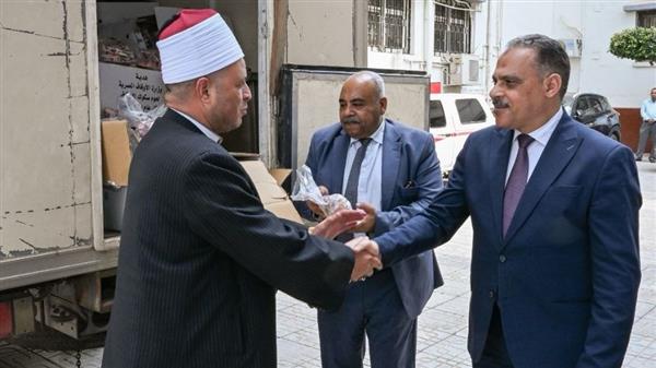 محافظ الشرقية يشهد استلام 2 طن لحوم لصكوك الأضاحي