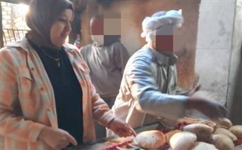   تموين الإسماعيلية يضبط نصف طن من الدقيق البلدي المدعم قبل بيعهم بالأسواق 