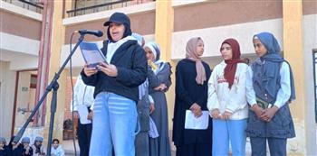   تفاعل كبير في ثاني أيام قافلة قصور الثقافة بمدرسة أبو شروف بسيوة