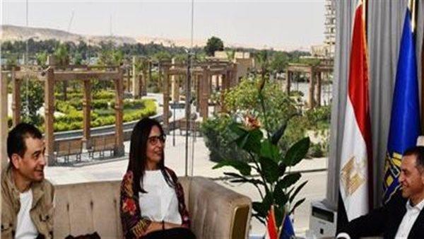 محافظ أسوان يستقبل وزيرة الثقافة لبحث تعزيز التعاون المشترك