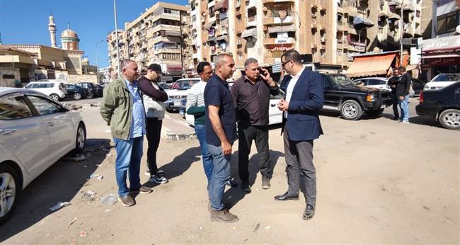 رفع كفاءة النظافة وإزالة التراكمات بحي الزهور ببورسعيد