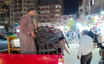   المنوفية تشن حملات موسعة لرفع الإشغالات وإزالة الباعة الجائلين