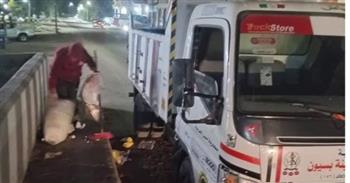   محافظ الغربية: رفع أكثر من 466.8 طن مخلفات بـ 11 مركز ومدينة