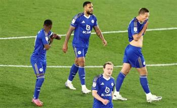   ليستر سيتي يهبط رسميا إلى الدرجة الثالثة