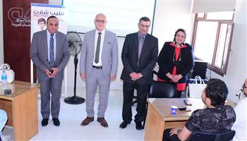   رئيس جامعة سوهاج يتفقد تدريبات مركز ضمان الجودة لتأهيل شباب الأكاديميين