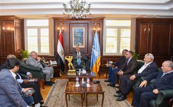   محافظ الإسكندرية يعلن دعم المحافظة لتنظيم البطولة الإفريقية نوفمبر المقبل