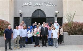   ختام فعاليات الدورة التدريبية " التصرف في أملاك الدولة" بمحافظة البحر الأحمر