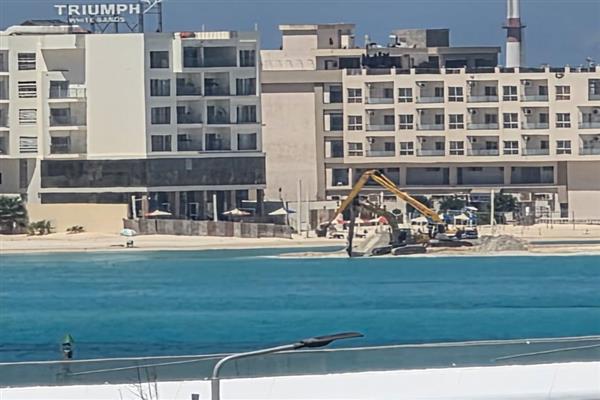 مطروح .. انطلاق أعمال تكريك المجرى البحري بين البوسيت و شاطئ الغرام