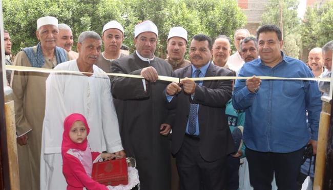 افتتاح مسجدين ببني سويف بعد تطويرهما بجهود ذاتية