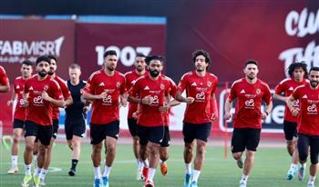   الأهلي يواصل تدريباته استعدادًا لمباراة بيراميدز في الدوري