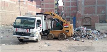   الغربية: رفع 336 طن مخلفات وإزالة 14 بؤرة قمامة خلال حملة مكبرة