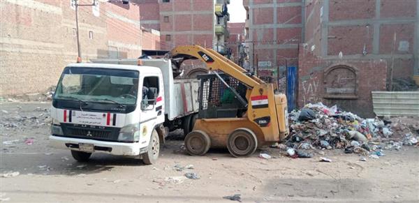الغربية: رفع 336 طن مخلفات وإزالة 14 بؤرة قمامة خلال حملة مكبرة