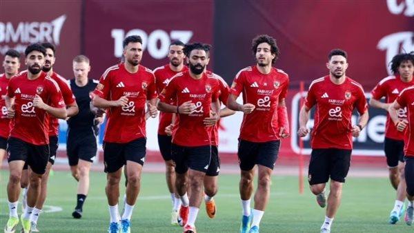 دوري نايل .. الأهلي يختتم استعداداته لمواجهة بيراميدز اليوم