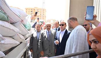   محافظ الغربية يتفقد صوامع القمح بمدينة طنطا لمتابعة منظومة استلام وتخزين الذهب الأصفر