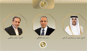   وزير الخارجية يبحث مع رئيس وزراء قطر ووزير خارجية إيران جهود التهدئة الإقليمية