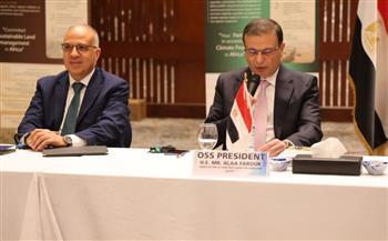وزيرا الري و الزراعة يفتتحان فعاليات الدورة33 لمجلس إدارة مرصد الصحراء