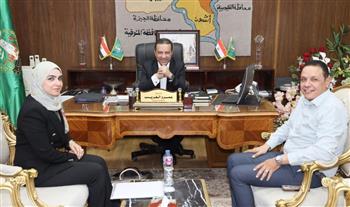   محافظ المنوفية يلتقى عدد من أعضاء مجلسي النواب والشيوخ 