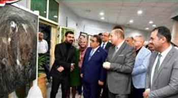   جامعة المنصورة تفتتح معرض الفن التشكيلي «رؤى 2026» 