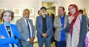   نقيب التشكيليين يفتتح معرضين فنيين بجاليري ضي الزمالك.. عودة قوية لهيبة الرسم المصري
