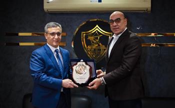   الزمالك يستقبل السفير الجزائري قبل نهائي الكونفدرالية
