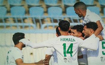   المصري يتقدم على سموحة بهدف منذر طمين في الشوط الأول