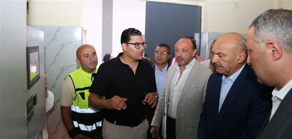 محافظ السويس يتفقد محطة رفع 24 أكتوبر ويؤكد قرب دخولها الخدمة بعد التطوير