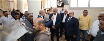   محافظ كفر الشيخ يتفقد مطحن العاصمة ويشدد على الجودة