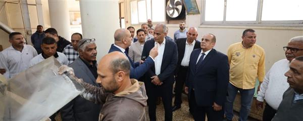 محافظ كفر الشيخ يتفقد مطحن العاصمة ويشدد على الجودة