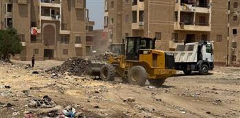 رفع 300 طن مخلفات بحملة مكبرة في بني سويف
