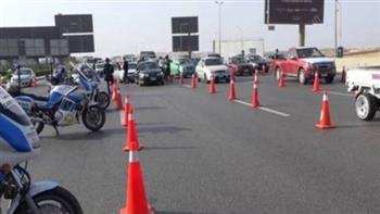 غلق ليلي مؤقت بطريق المنيب – العياط لمدة 10 أيام بسبب أعمال القطار السريع