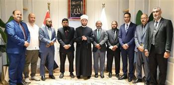 الأزهري يبحث تعزيز التعاون مع وفد جامعة المالديف الإسلامية