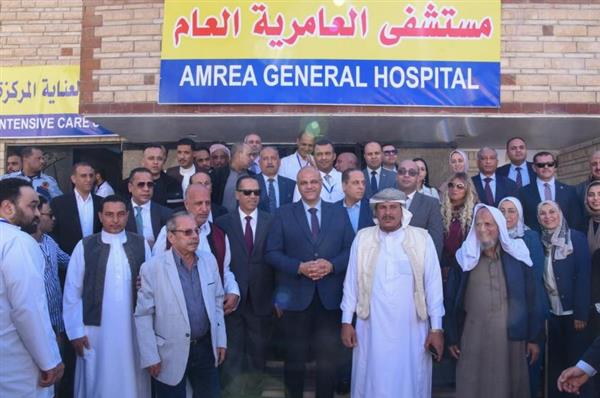 محافظ الاسكندرية يفتتح مشروع تتطوير ورفع كفاءه مستشفى العامرية بالتعاون مع قطاع البترول