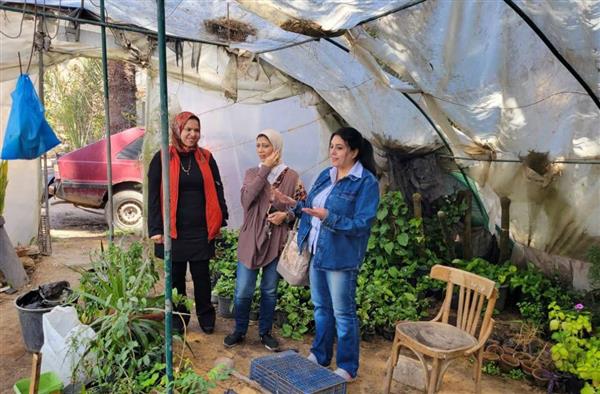 زراعة الإسكندرية تجري جولة  على الصوبة الزراعية بإدارة المعمورة