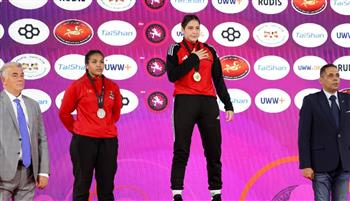   منتخب المصارعة النسائية تحت 20 سنة يحصد 5 ميداليات بالبطولة الإفريقية