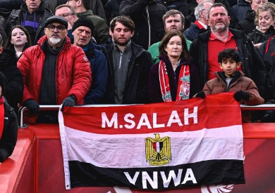 جماهير ليفربول تبدأ تجهيز وداع أسطوري لـ صلاح أمام السيتي