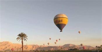 إلغاء رحلات البالون بالأقصر لليوم الثالث بسبب الرياح