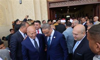 محافظ الجيزة يستقبل محافظي القاهرة والقليوبية ورئيس جامعة القاهرة