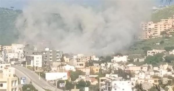 غارات إسرائيلية تستهدف بلدات بيت ياحون وحاريص والغندورية جنوب لبنان