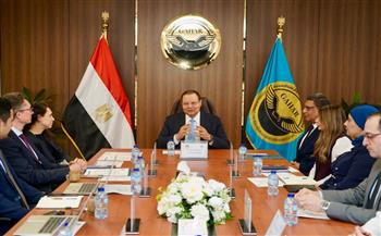   رئيس هيئة الاعتماد والرقابة الصحية يستقبل وفدا فرنسيا من الوكالة الفرنسية